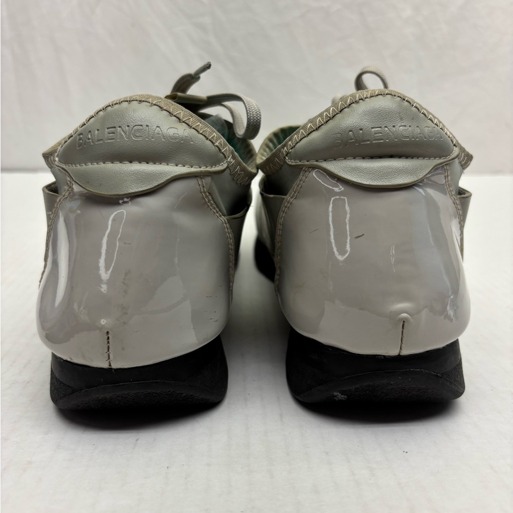 Balenciaga Men's Light Grey Casual Lace-Up Sneakers, size 43 EU, box 23 - Picture 6 of 9